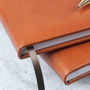 Personalised Retirement Leather Guest Book, thumbnail 3 of 4