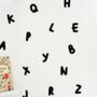 Alphabet Wall Stickers, thumbnail 2 of 5