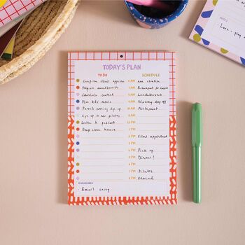 A5 Colour Flow Daily Planner Pad, 2 of 5