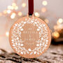 Personalised Wooden Christmas Engagement Gift, thumbnail 1 of 3