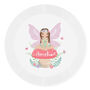 Personalised Toadstool Fairy Kids Plastic Plate, thumbnail 4 of 4