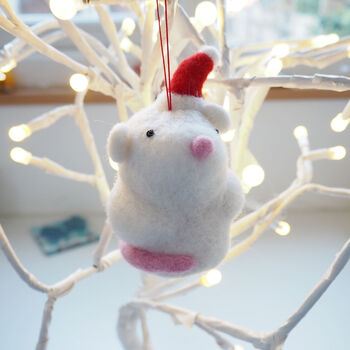 Mouse Christmas Tree Decoration, 10 of 10
