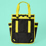 Neon Trim Pannier Bag Backpack, thumbnail 2 of 9