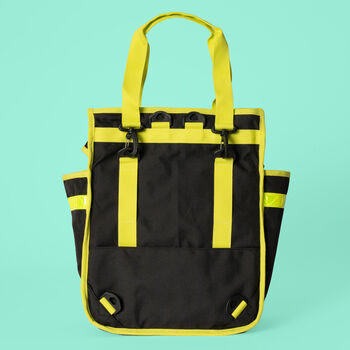 Neon Trim Pannier Bag Backpack, 2 of 9