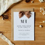 Personalised Floral Initials Wedding Save The Dates Ribbon, thumbnail 3 of 4