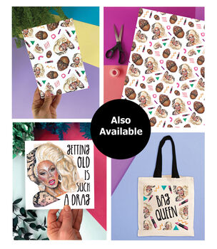 Ru Paul Gift Wrap – Fun Drag Queen Wrapping Paper For Ru Paul Fans, 9 of 11