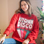 Kitchen Disco Women's Slogan Sweatshirt, thumbnail 3 of 5