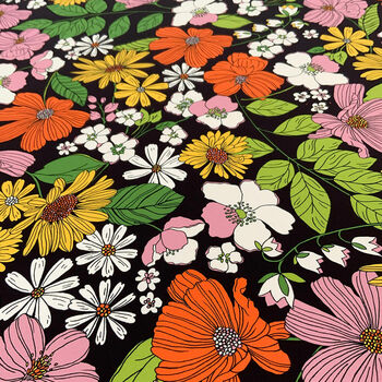 Retro Florals Giclee Wall Print, 5 of 7
