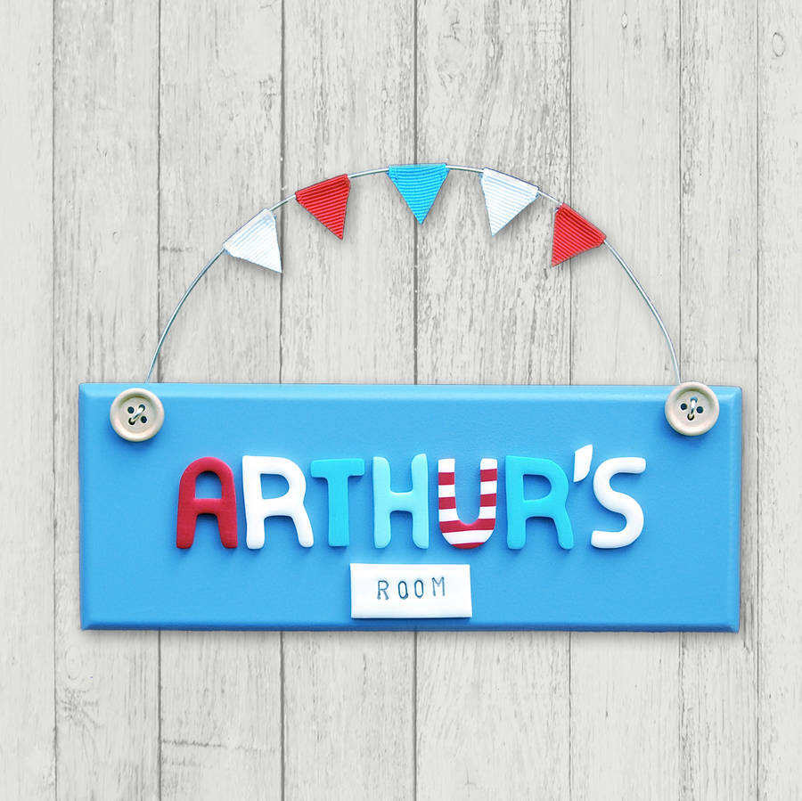 Personalised Wooden On Door Plaque By Littlepkins Personalised Wooden On Door Plaque
