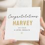Personalised A Level Exam Results Congratulations Card, thumbnail 1 of 7