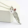 Personalised Feather Charm Necklace, thumbnail 4 of 9