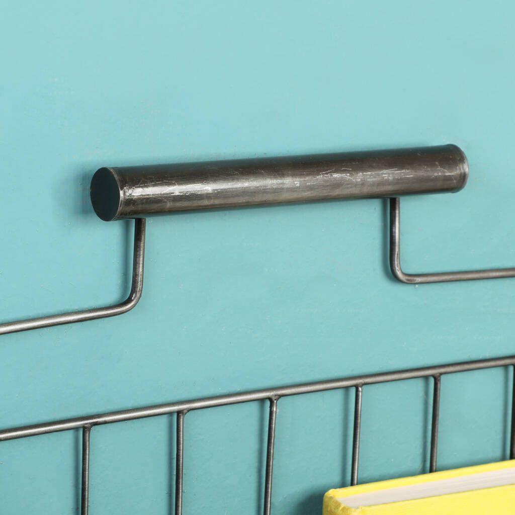 wall mounted children's room storage basket by dibor