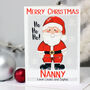 Personalised Santa Family Christmas Card, thumbnail 8 of 12