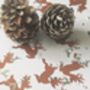 Black Copper Reindeer Christmas Table Confetti, thumbnail 1 of 4