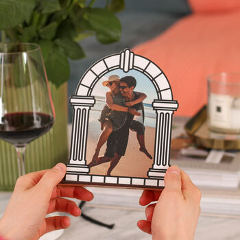 Personalised Greek Style Holiday Picture Photo Frames, 8 of 8