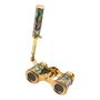 Mother Of Pearl Abalone Opera Glasses With Wooden Box, thumbnail 6 of 8
