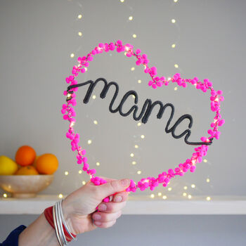 Mum/Mom/Mama/Maman/Mutti Mother's Day Heart Light, 2 of 6