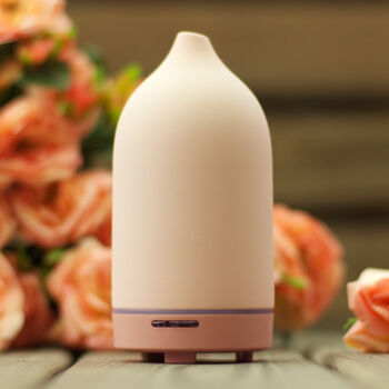 Pale Pink Porcelain Essential Oil Diffuser, 2 of 3