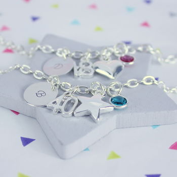 Special Birthday Personalised Charm Bracelet, 7 of 11