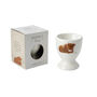 Bramble Farm Highland Cow Egg Cup In Gift Box, thumbnail 2 of 6