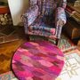 Handmade Tufted Pink, Purple, Peach Red Rug, thumbnail 9 of 12