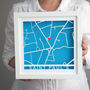 Personalised Where We Met, Location Map, thumbnail 8 of 10