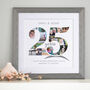 Personalised Silver Wedding Anniversary Collage, thumbnail 1 of 11