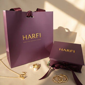 Sparkling Gold Plated Initial Pendant Necklace, 6 of 6