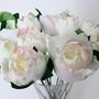 Ivory Paper Peony Bouquet, thumbnail 3 of 4