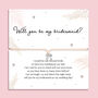 Bridesmaid Proposal Bracelet, thumbnail 1 of 6
