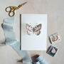 White Butterfly Watercolour Pop Out Card, thumbnail 1 of 3