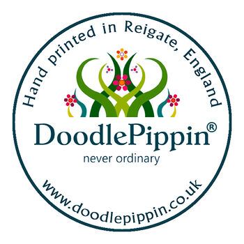 Blue Turkish Flower Compact Handbag Mirror And Cloth, 9 of 11