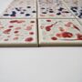 Hand Glazed Ceramic Splatter Tiles, thumbnail 8 of 8