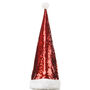 Red Sequined Oversized Santa Hat, thumbnail 6 of 12