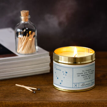 Personalised Zodiac Candle, 2 of 8
