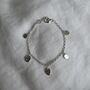 Recycled Silver Pendant Bracelet, thumbnail 2 of 3