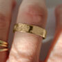 Birth Month Flower Ring Sterling Silver Or 9ct Gold, thumbnail 1 of 8