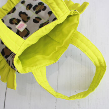 Leopard Mini Tote Bag, 7 of 11