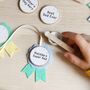 Personalised Father's Day Award Medals Craft Kit, thumbnail 7 of 12