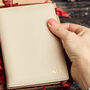 Personalised Passport Holder Leather Grained, thumbnail 1 of 12