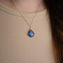 Labradorite Crystal Necklace, thumbnail 3 of 9