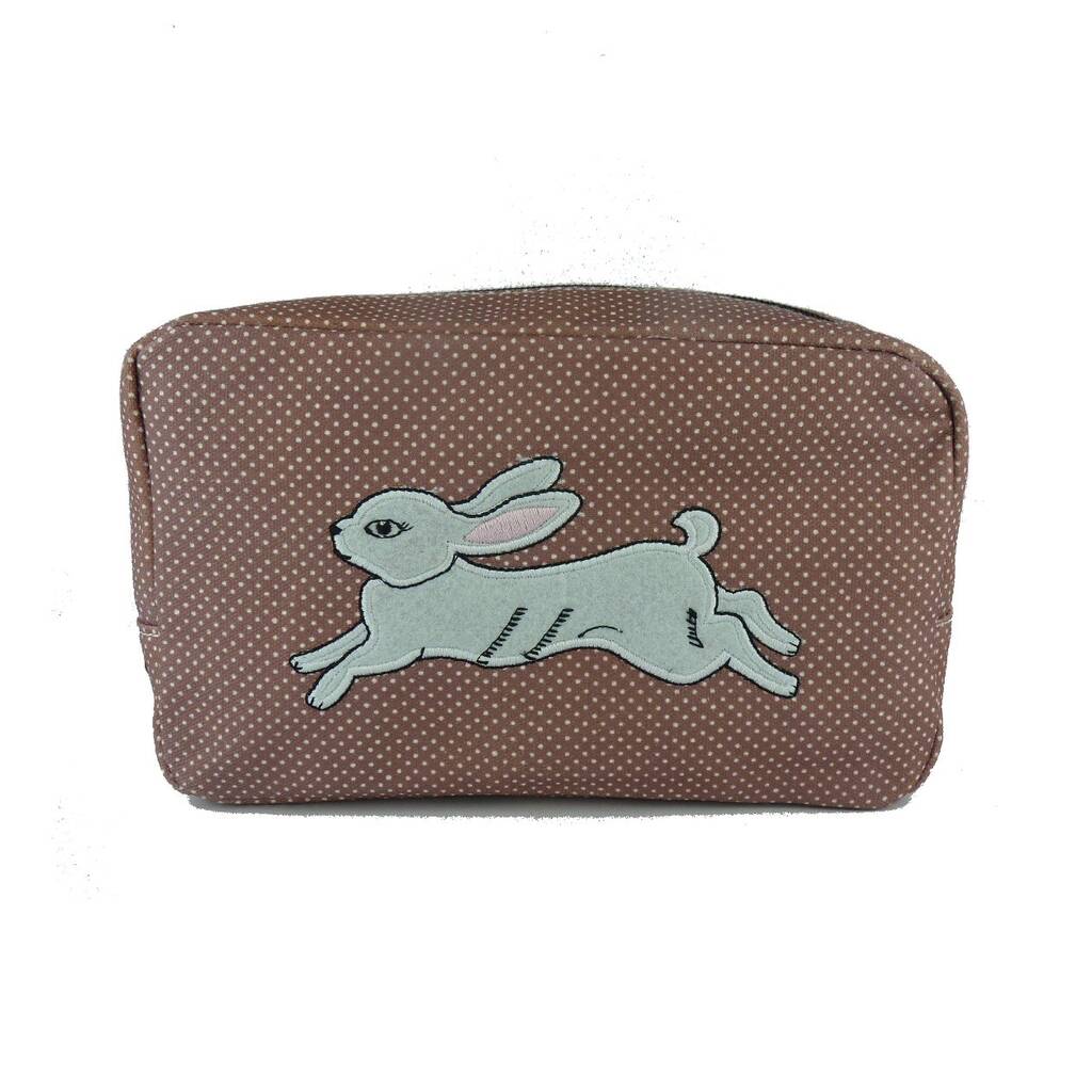 White Rabbit Cosmetic Bag, 1 of 4