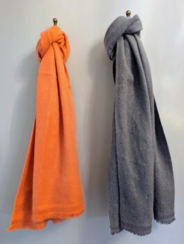 Personalised Unisex Pure Cashmere Woven Scarf, 8 of 10