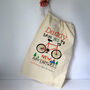 Personalised Cycling Adventures Storage Bag, thumbnail 3 of 6