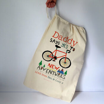 Personalised Cycling Adventures Storage Bag, 3 of 6