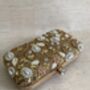 Gold Handcrafted Embroidered Rectangular Clutch Bag, thumbnail 2 of 7