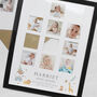 Welcome Baby Animal Personalised Photo Frame, thumbnail 3 of 3