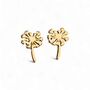 Dandelion Earring In Gold, thumbnail 1 of 2