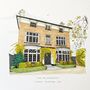 A3 Personalised House Portrait, thumbnail 11 of 11