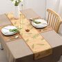 Brown Leaf Bamboo Table Runner, thumbnail 1 of 9